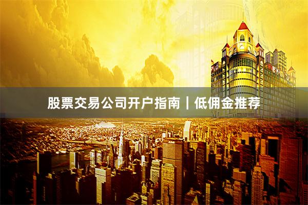 股票交易公司开户指南｜低佣金推荐