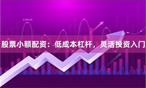 股票小额配资：低成本杠杆，灵活投资入门